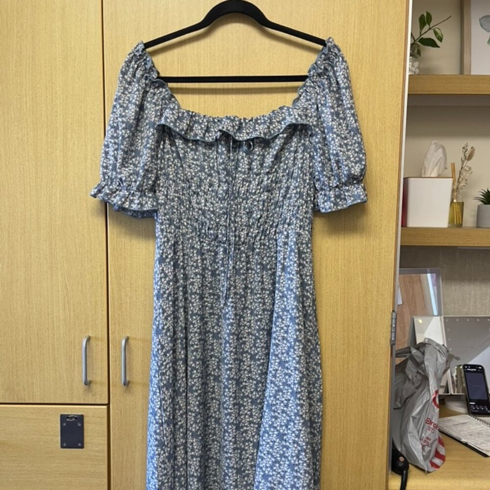 Cottage Core Midi Dress